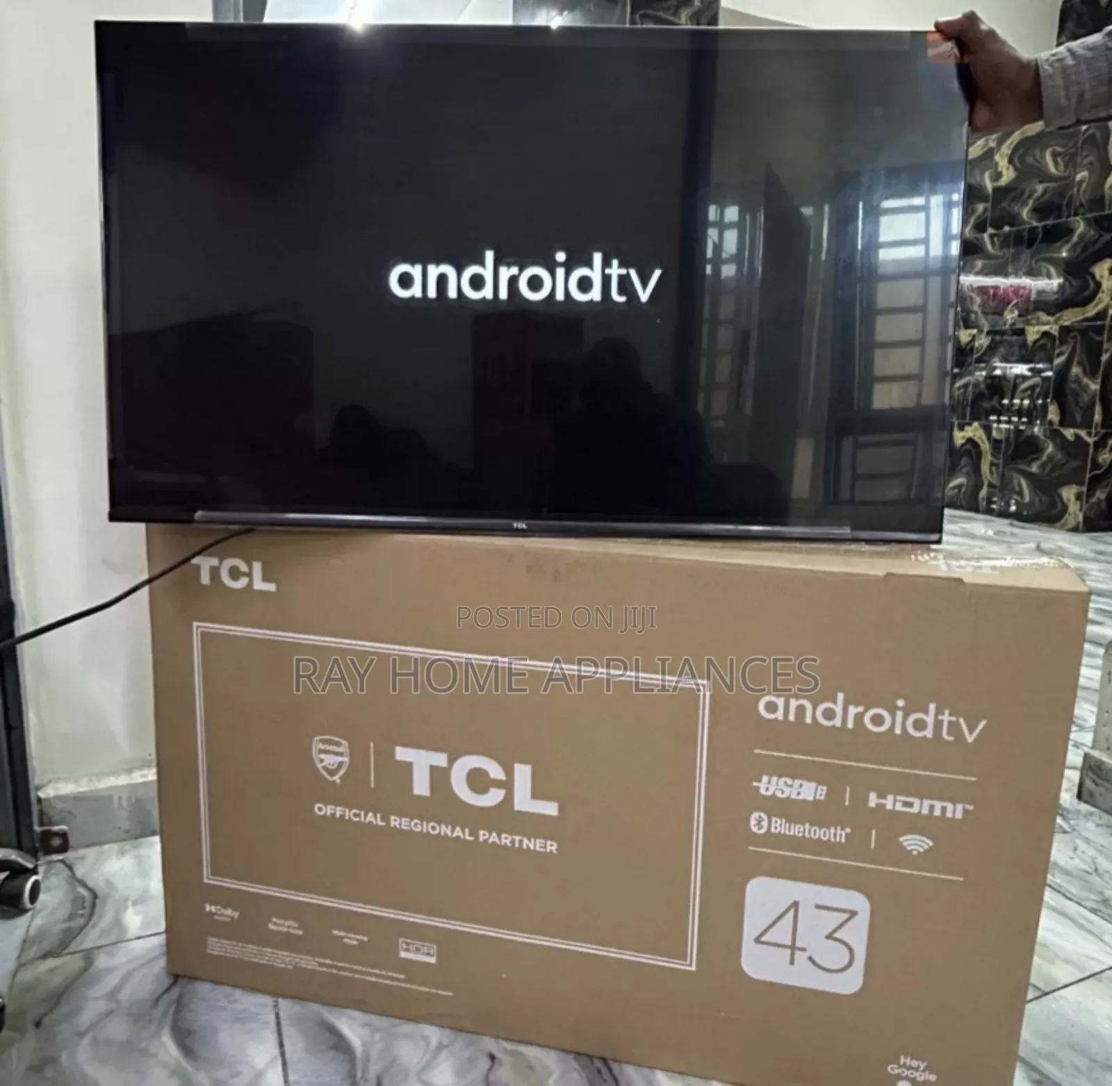 1080 Qled Smart Android 43inches