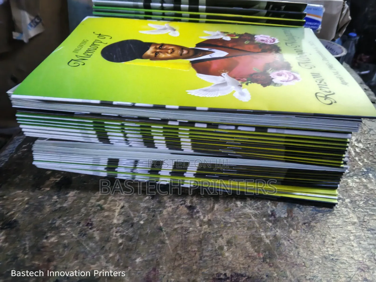 Custom Memorial Booklets – Clean Respectful