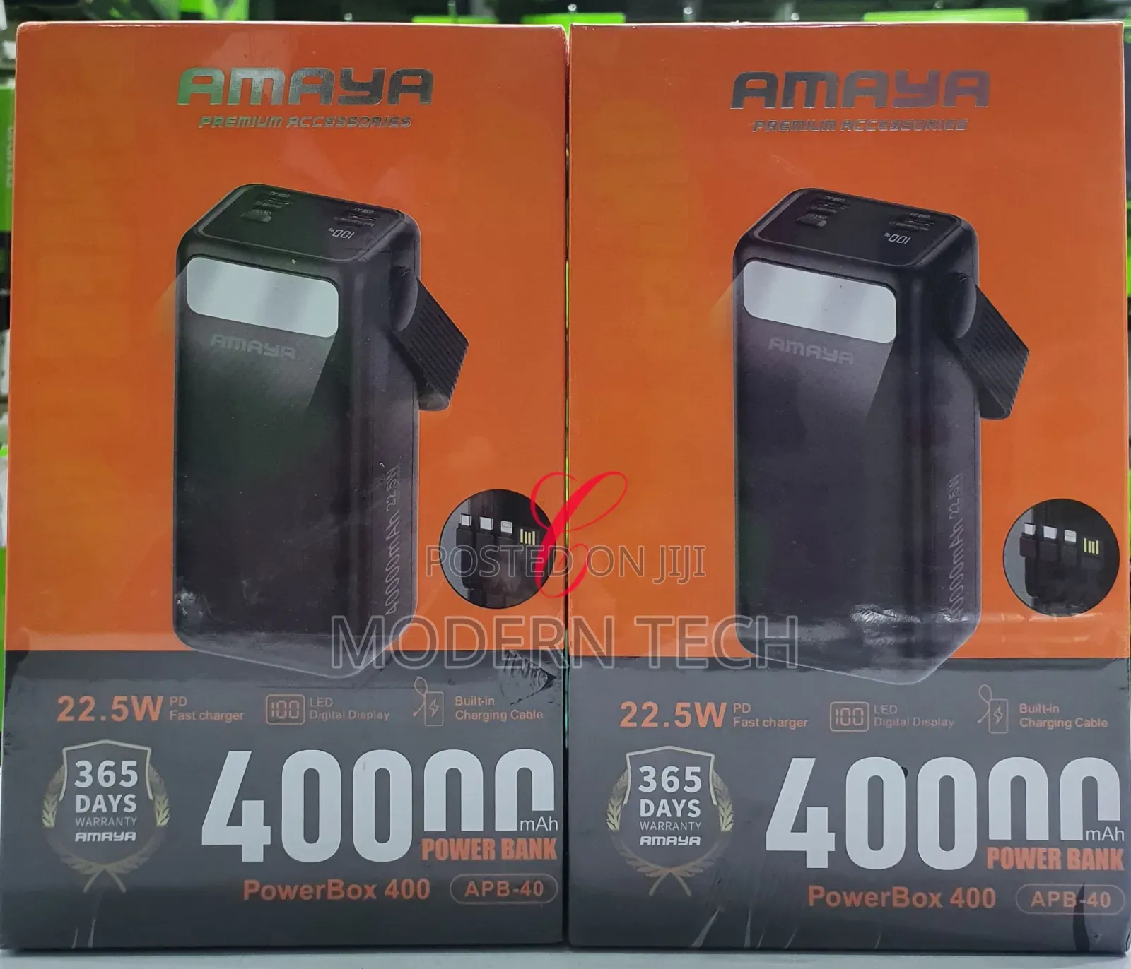 Amaya Powerbox 400 Apb-40 *40000mah 22.5w Power Bank