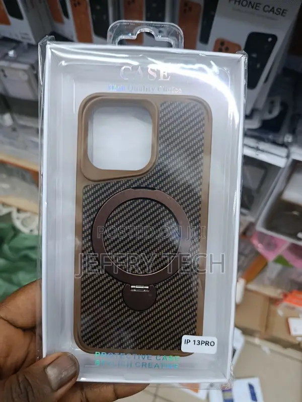 iPhone 13 Pro, a Carbon Fiber and a Built-in Magnetic Ring Kickstand.