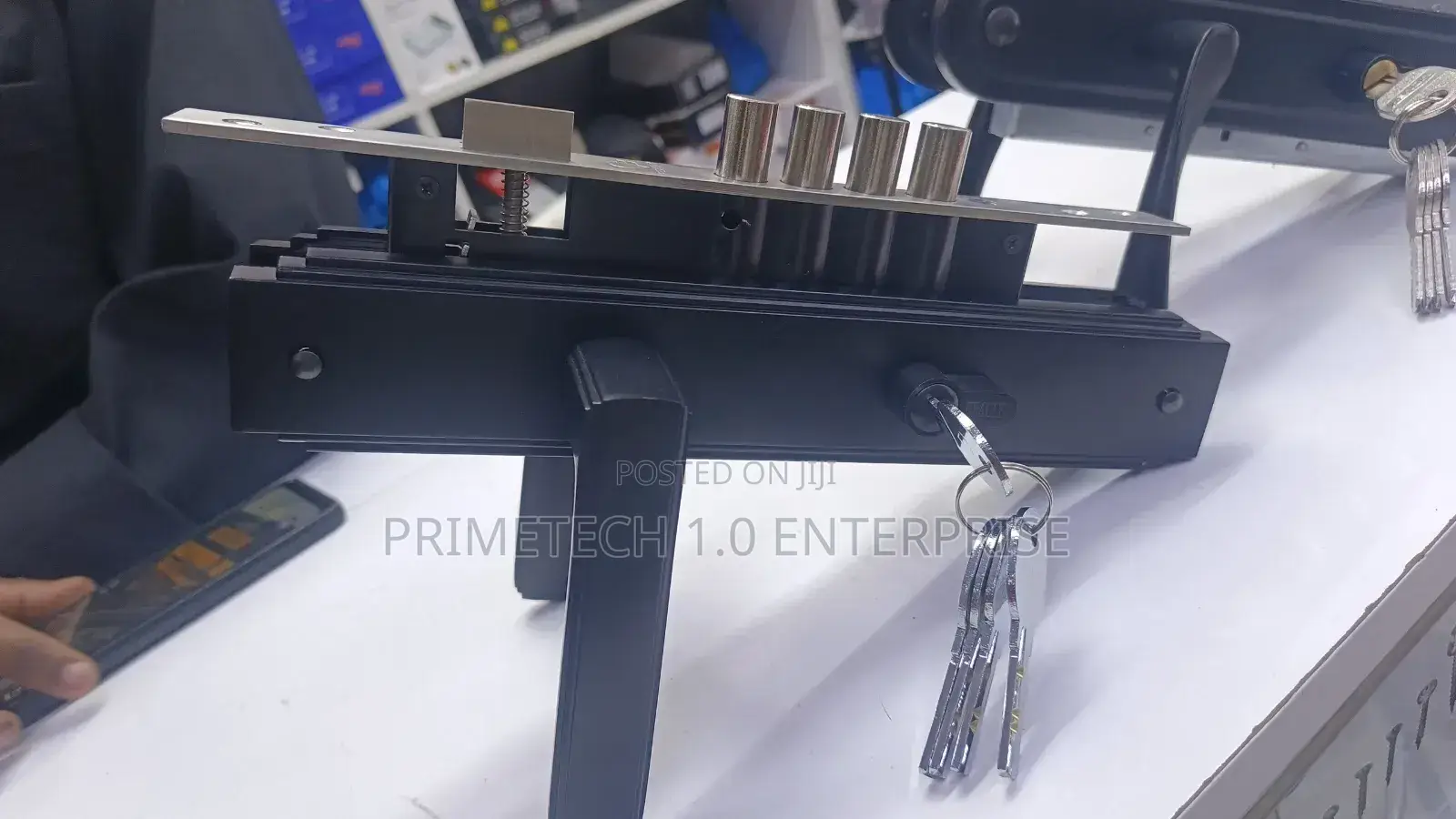Black Fealty Door Lock-Steel Door Locks