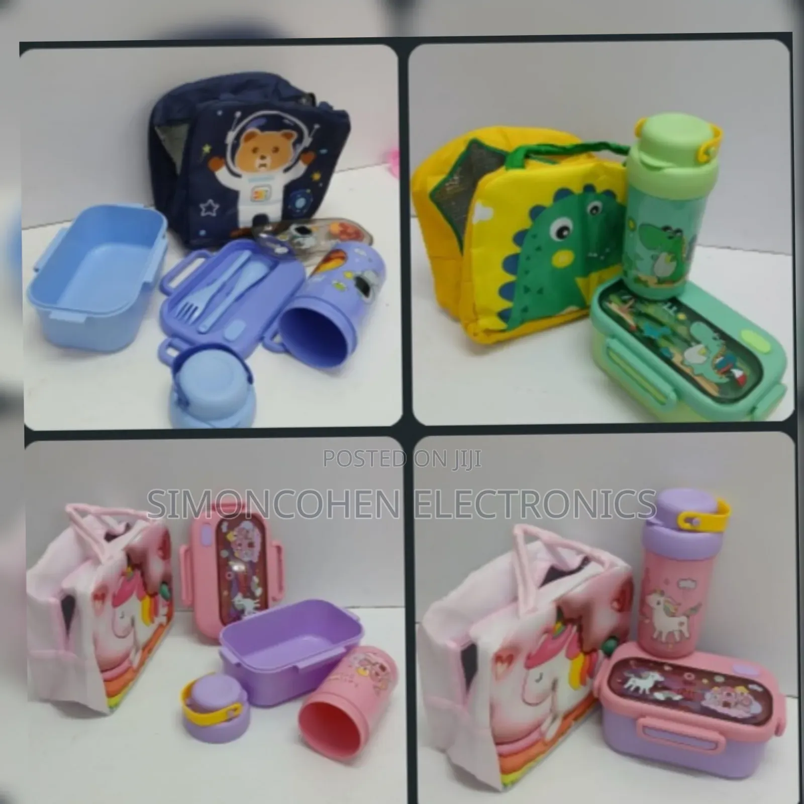 Kids Lunchbox Set With Lunch Bag