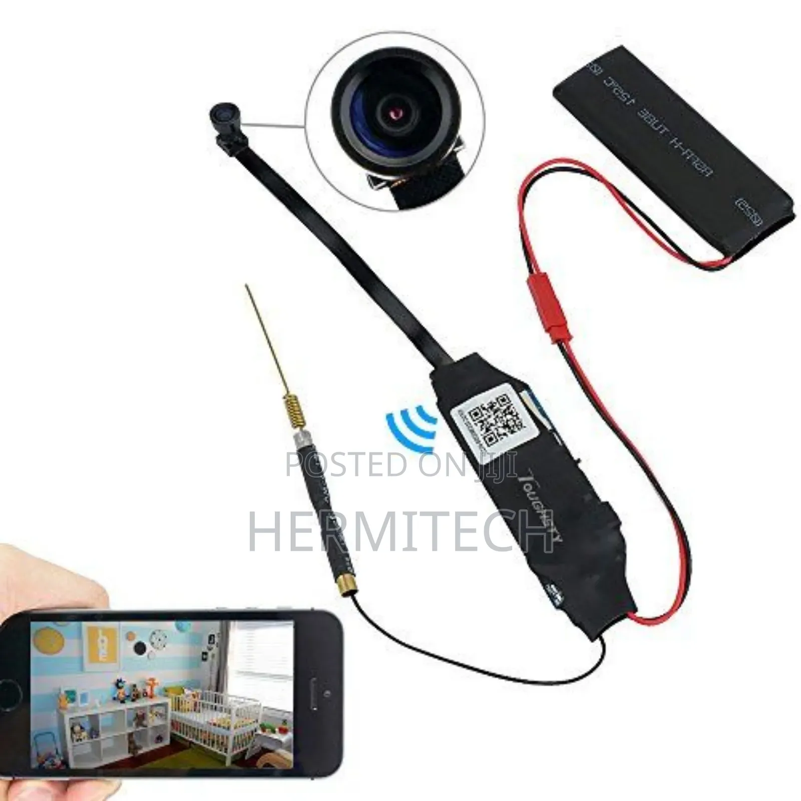 Hidden Camera Wifi Enabled CCTV Spy Camera Available