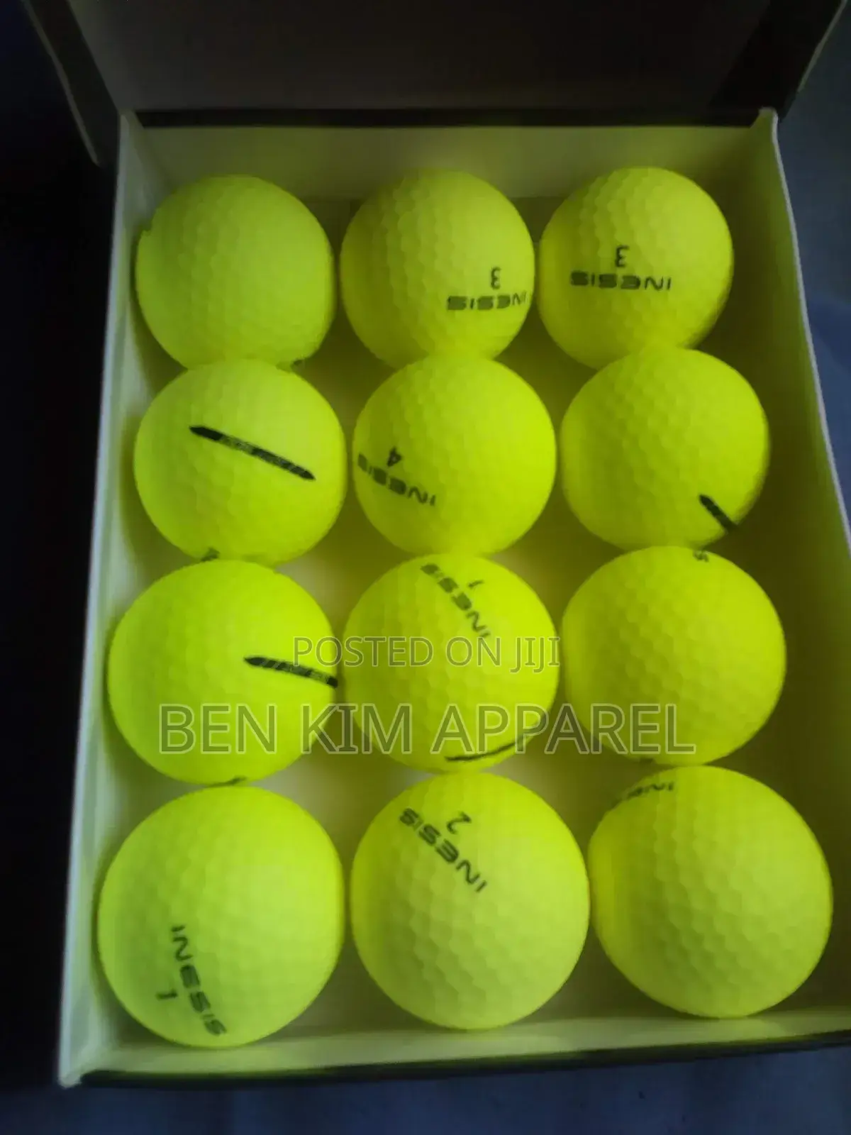 Advanced Golfers Soft to Iron Matte Yellow 12 Pack Golf Balls