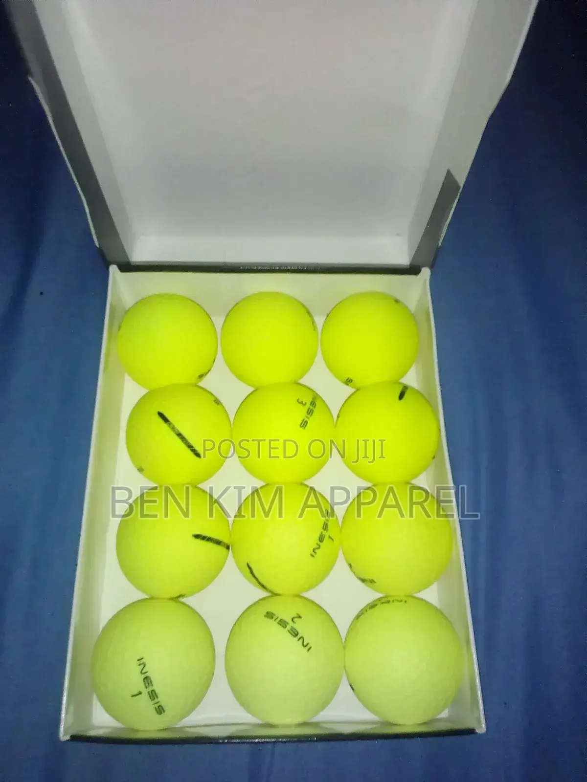 Advanced Golfers Soft to Iron Matte Yellow 12 Pack Golf Balls