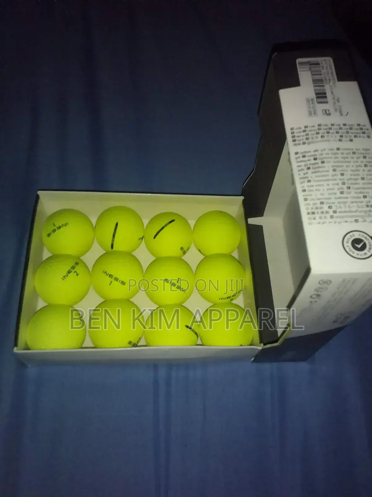 Advanced Golfers Soft to Iron Matte Yellow 12 Pack Golf Balls