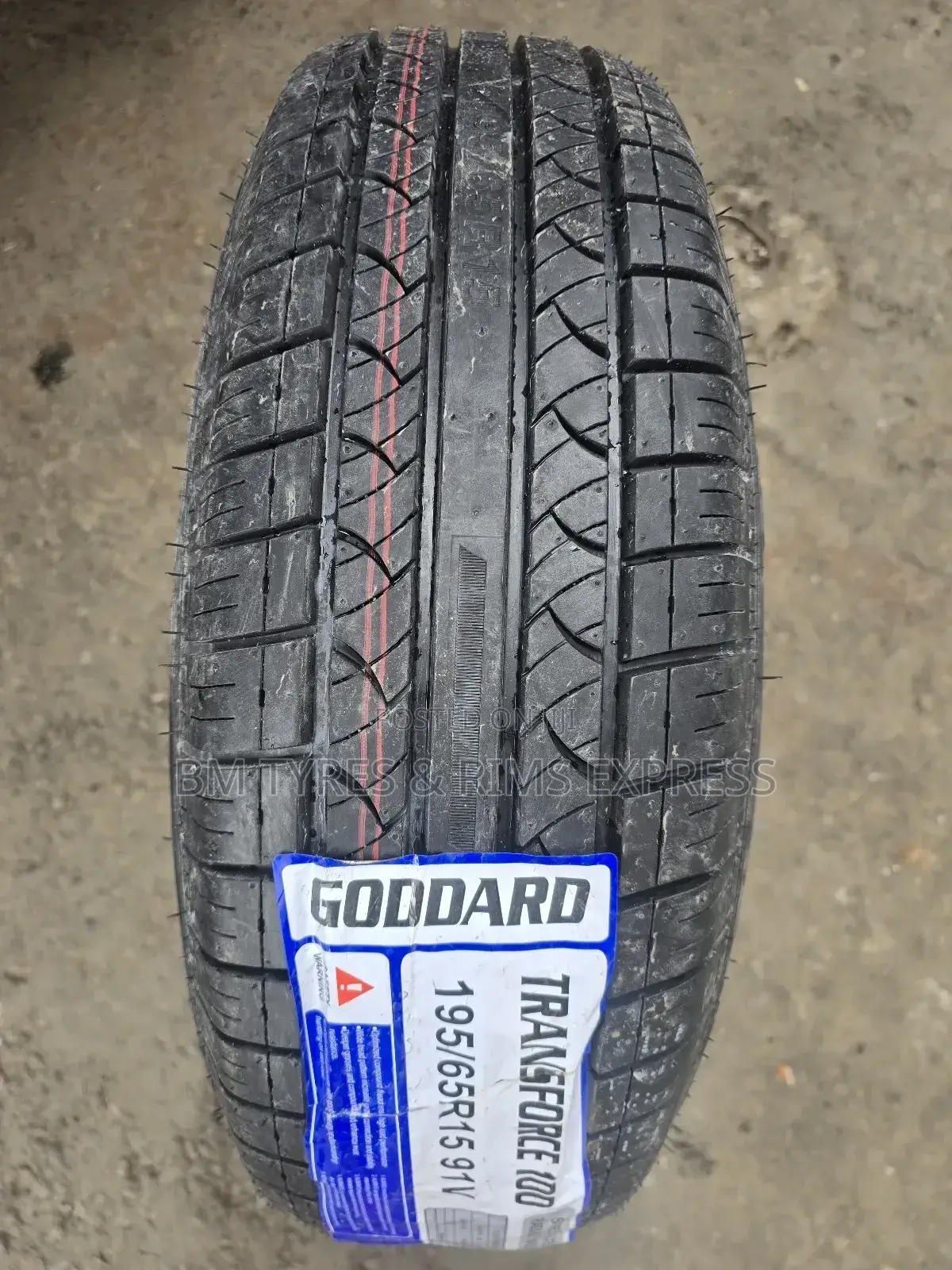 195 /65 R15 Goddard Tyres (New Technology)