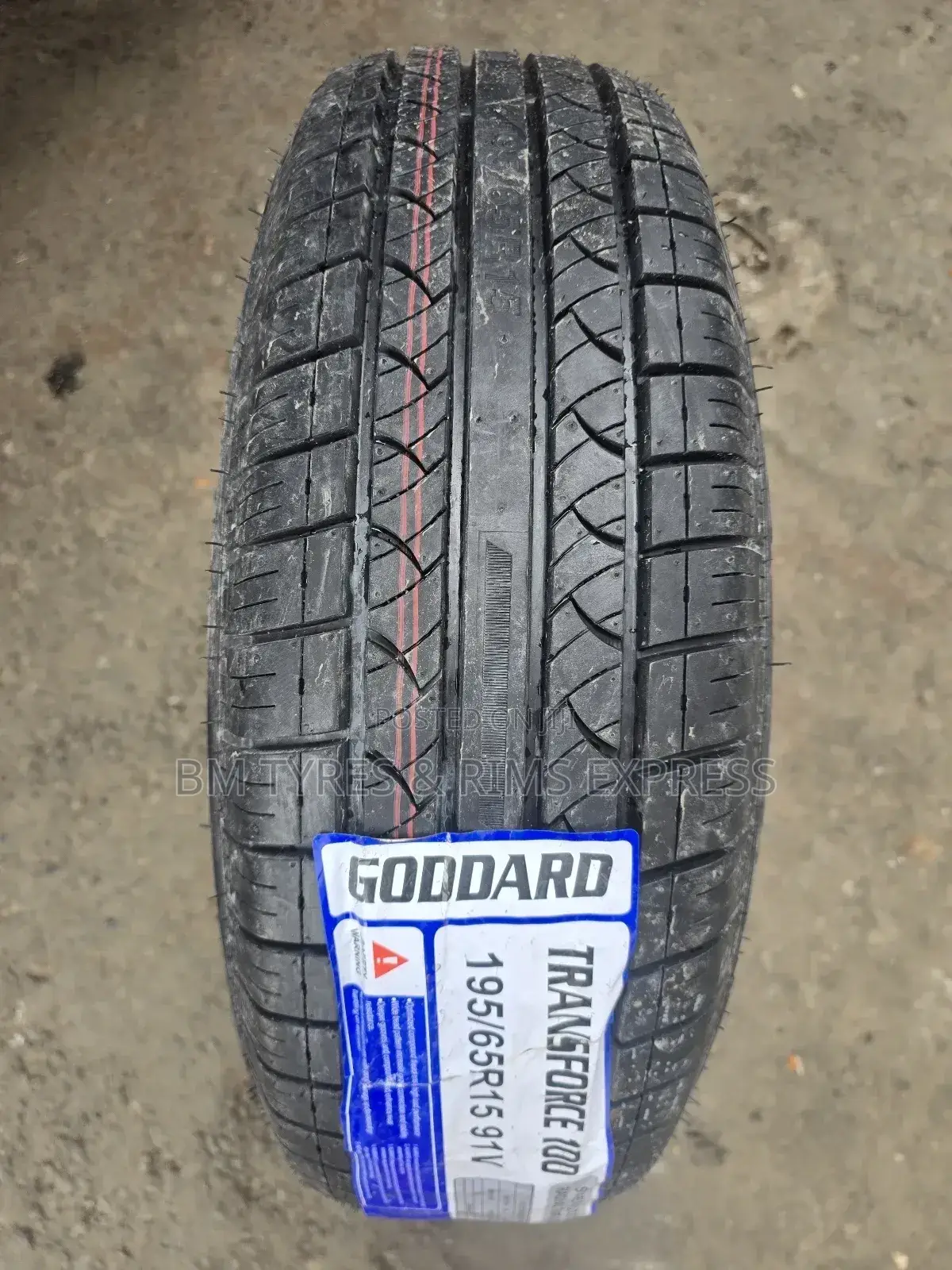 195 /65 R15 Goddard Tyres (New Technology)
