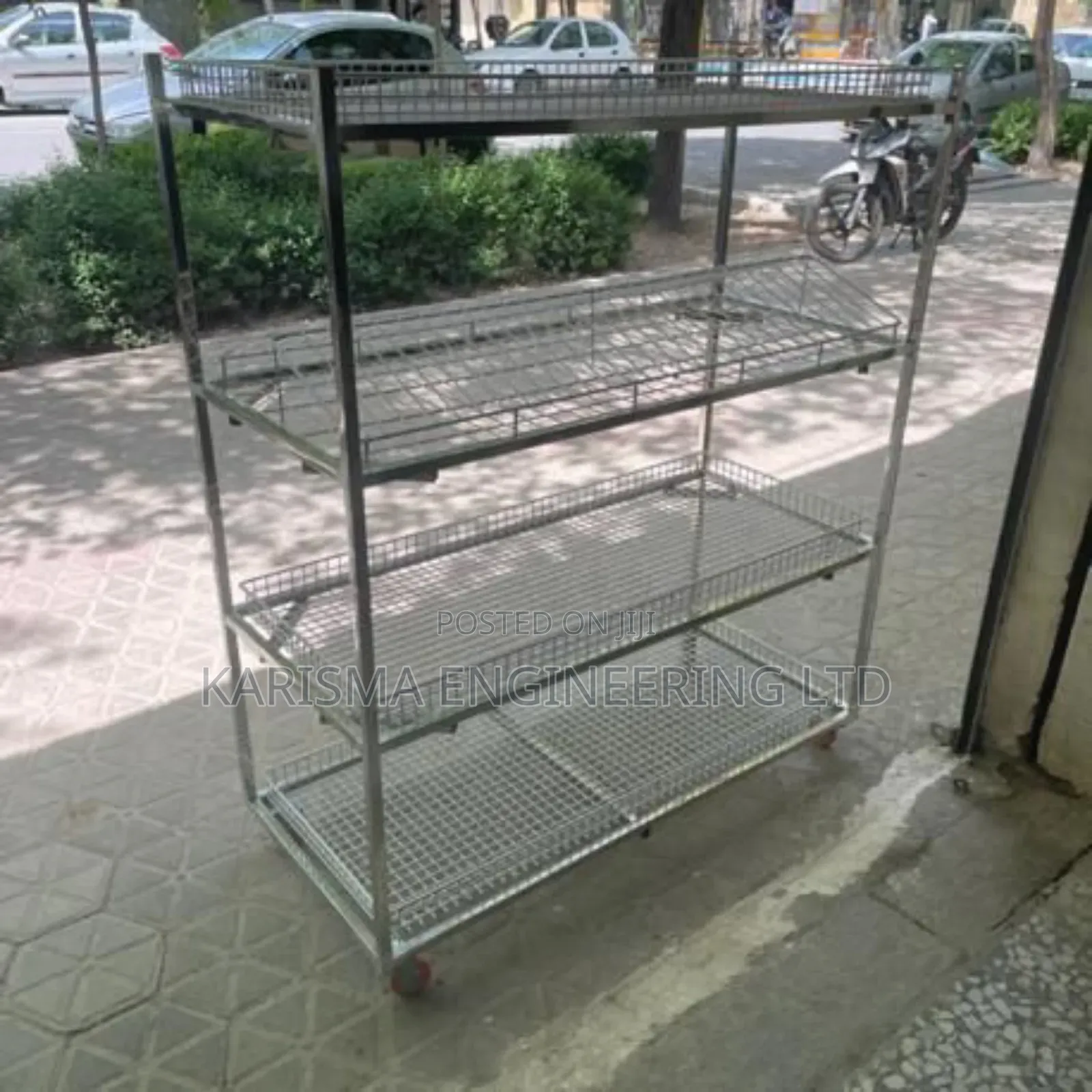 Multi-Tier Stainless Steel Cooling Rack