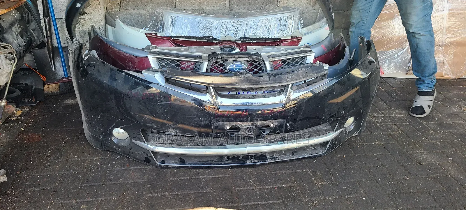 Wish Front Bumper 2010