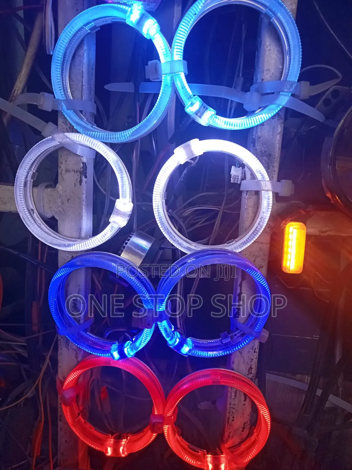 2pcs One Color Headlights Rings in Sizes