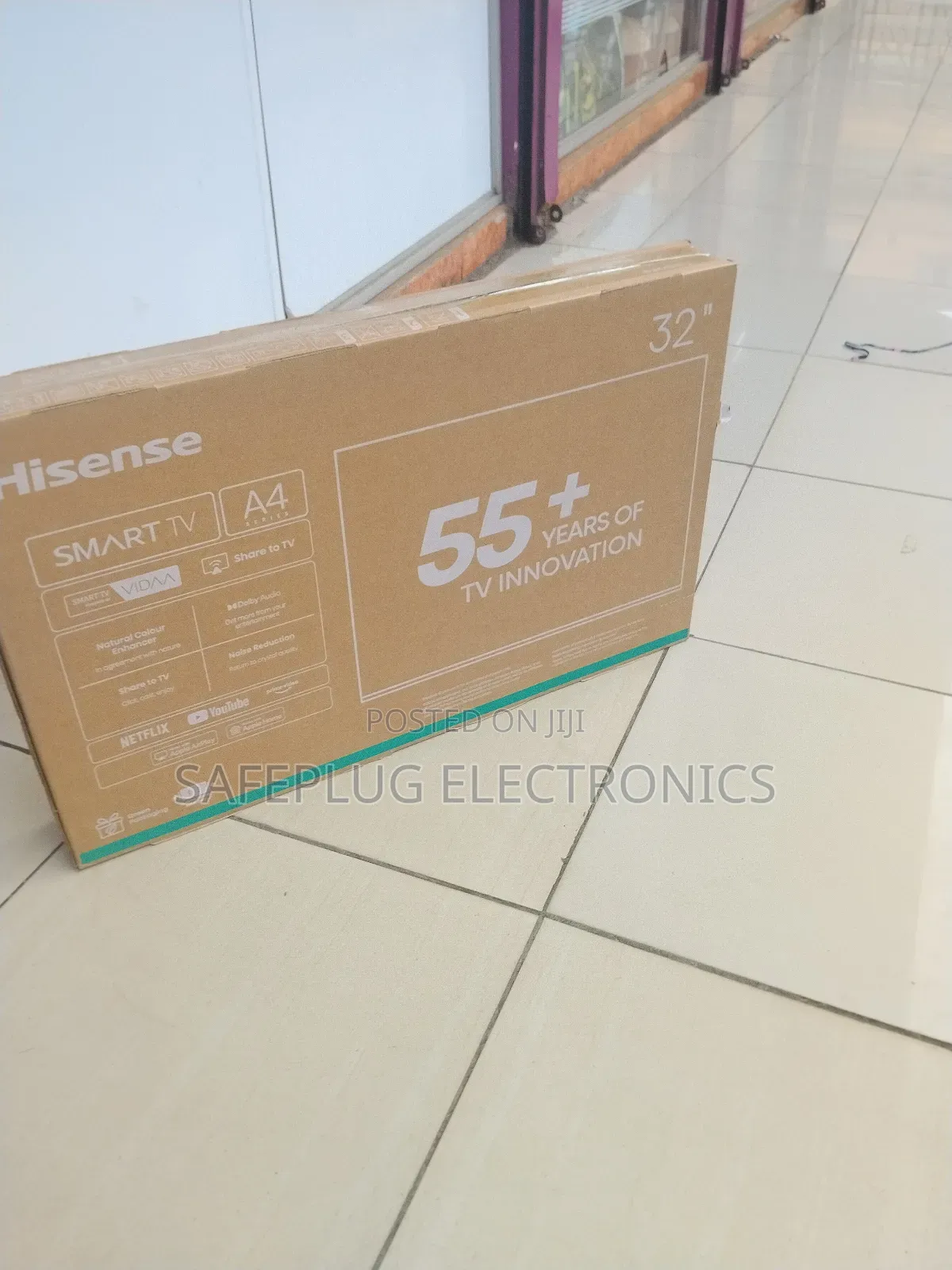 Hisense 32" Qled Android Tv Kes Only! Smart Hd | Free