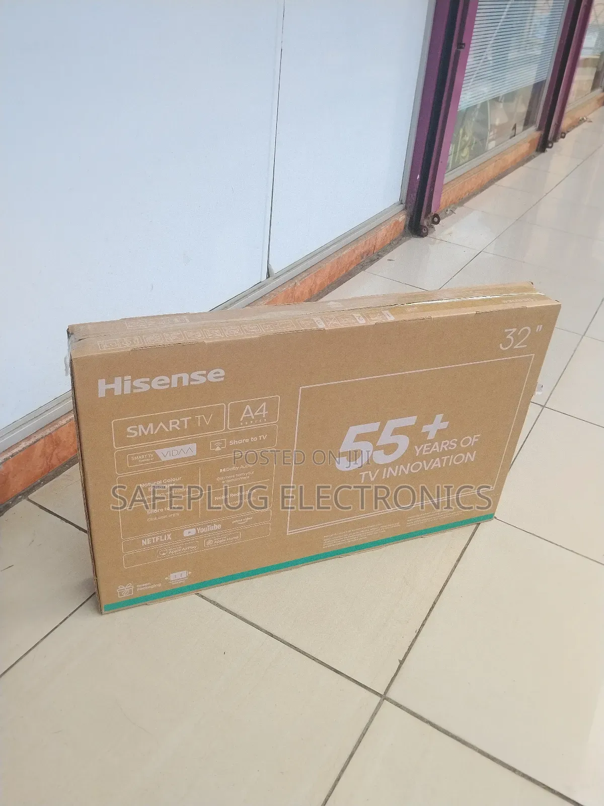 Hisense 32" Qled Android Tv Kes Only! Smart Hd | Free