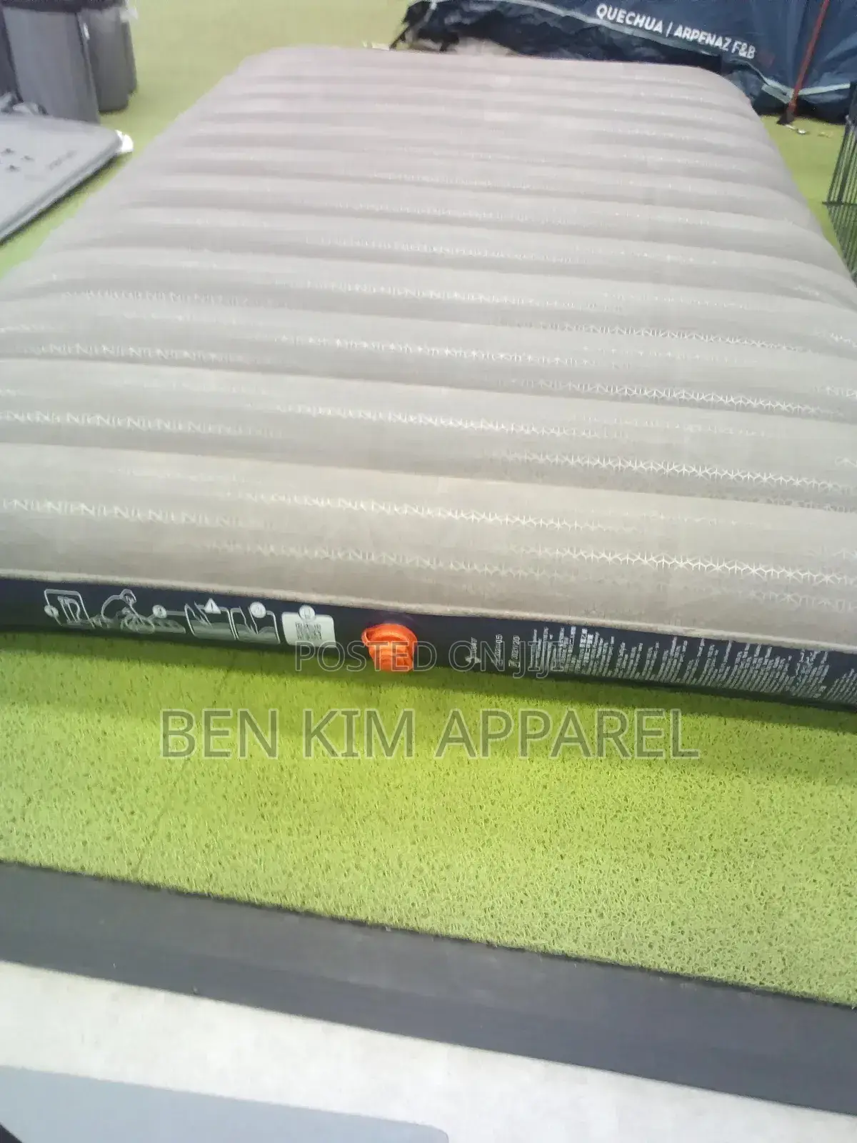 200cms by 120 × 17cms Inflatable 2 Persons Camping Mattress