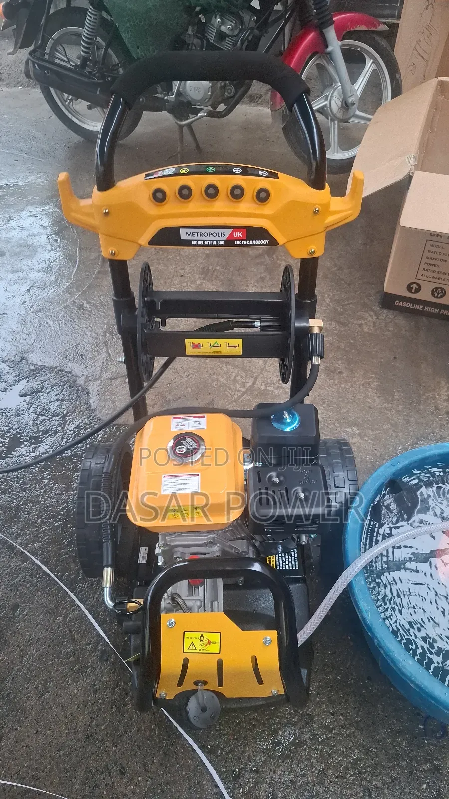3800psi Carwash Machine, Petrol Driven.