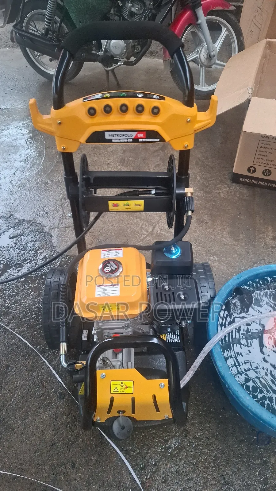 3800psi Carwash Machine, Petrol Driven.