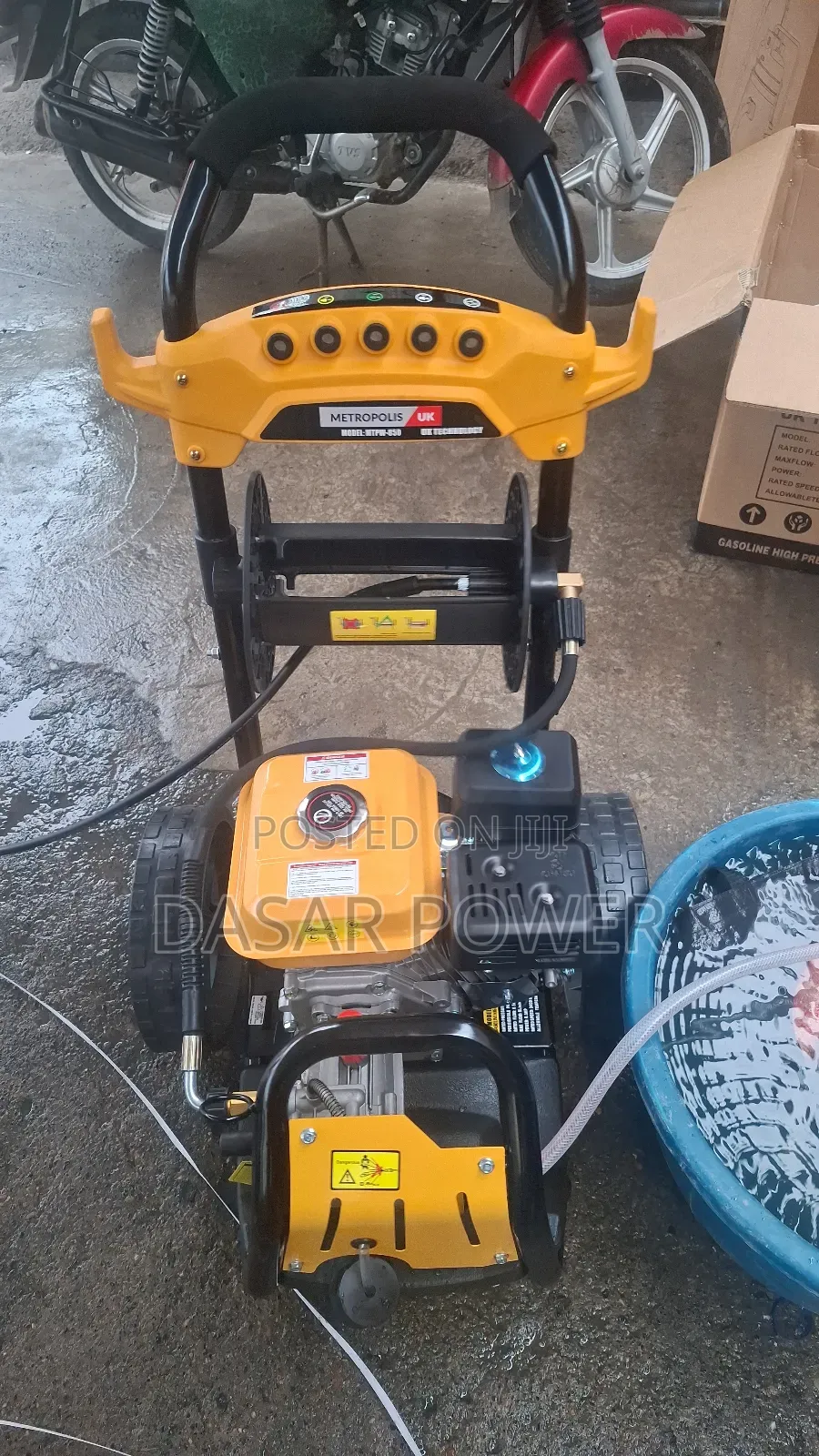 3800psi Carwash Machine, Petrol Driven.