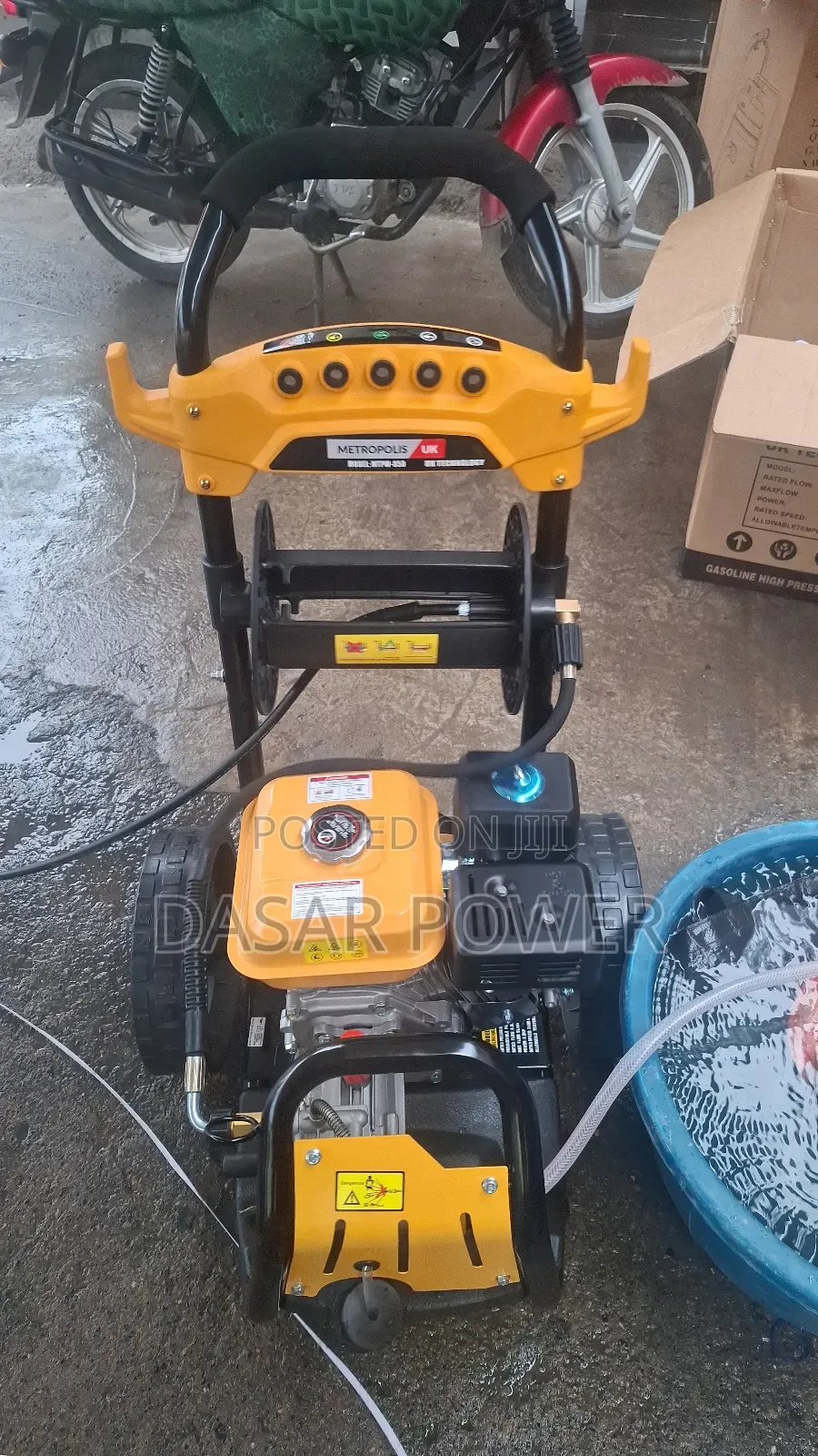 3800psi Carwash Machine, Petrol Driven.