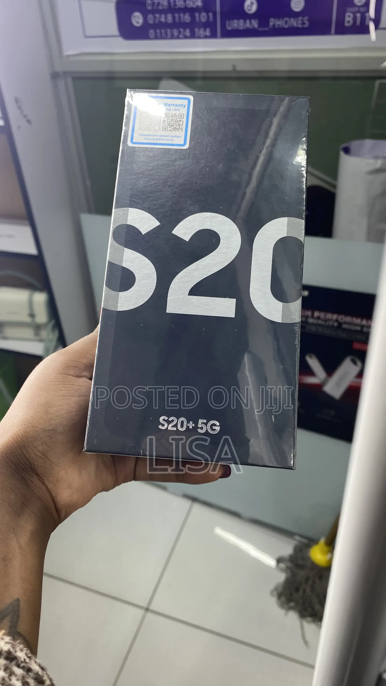 Samsung Galaxy S20+ 5G 256 GB Black