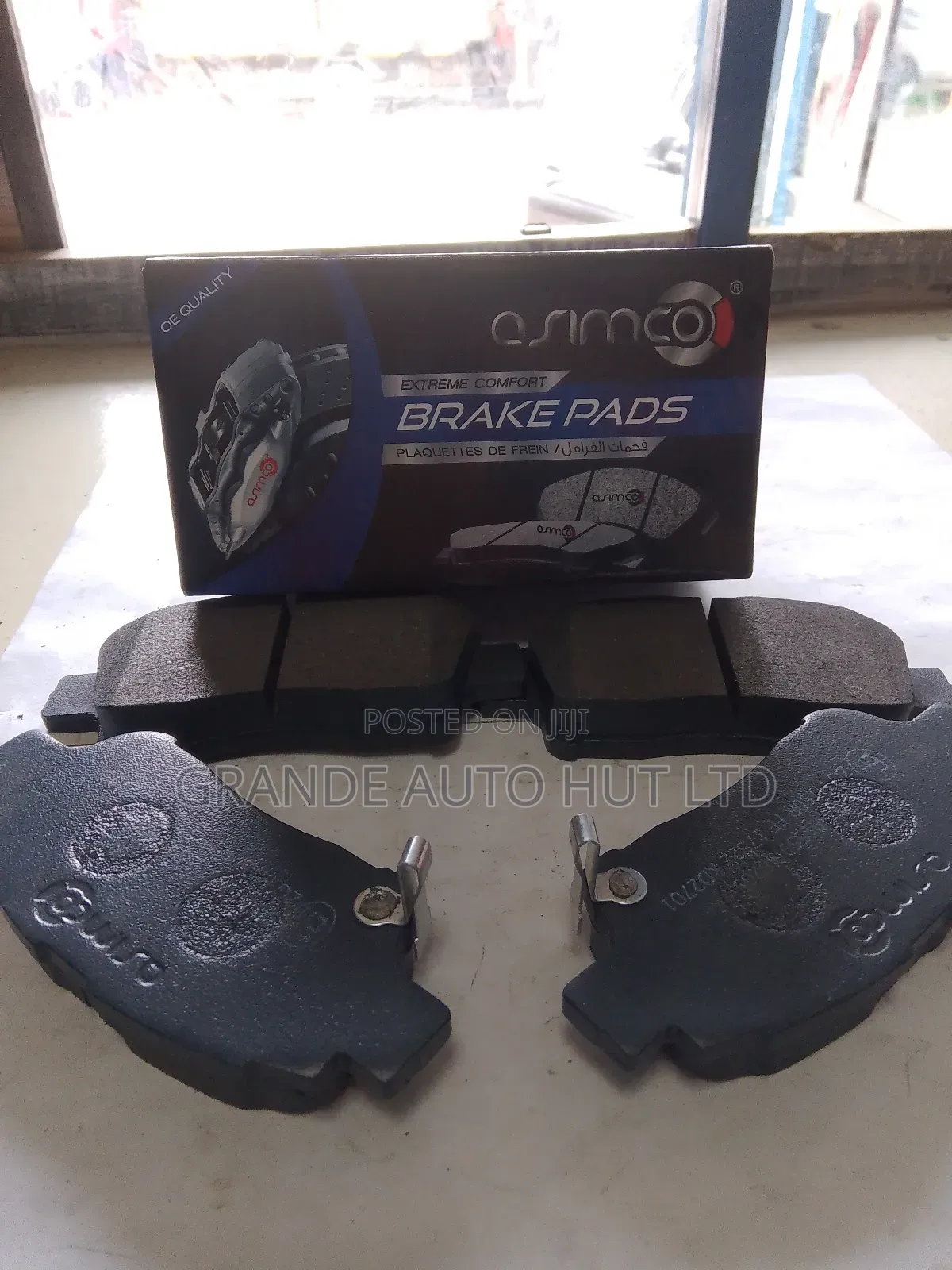 Front Brake Pads for Toyota Vitz/Probox Old Model (Asimco Brand)