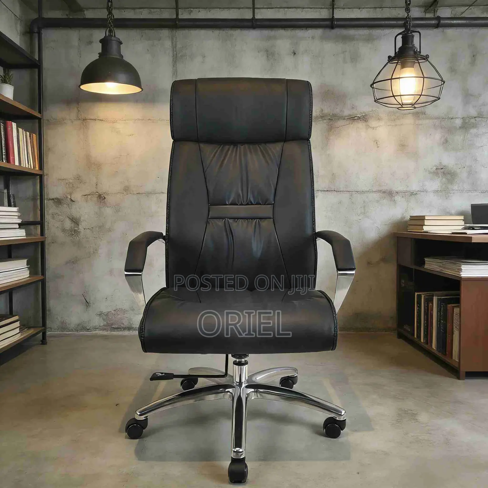 Office Chair : Executive High-Back Senior Staff Office Chair