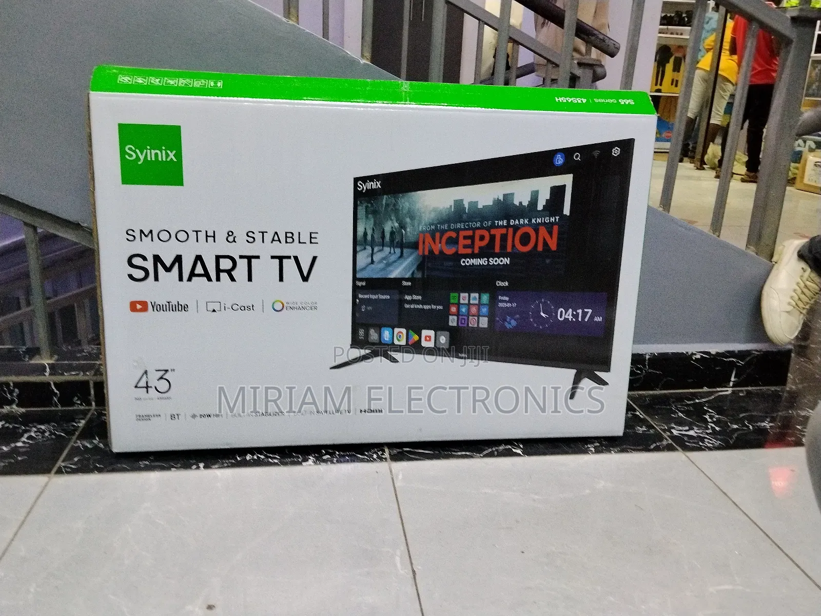 Syinix 43s6h 43 Inches Smart Android Tv