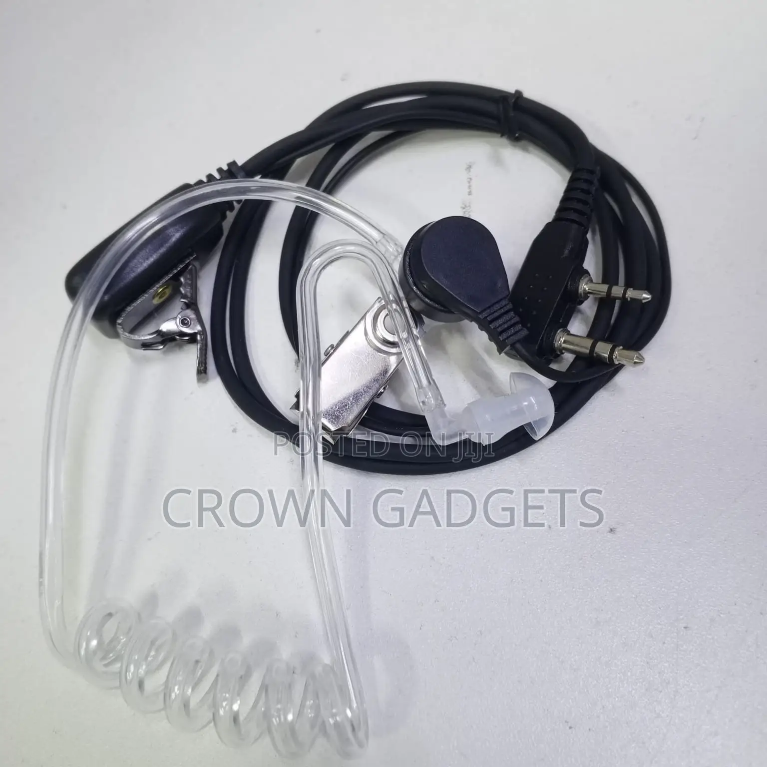 2 Pin Radio Earpiece Headset for Baofeng Walkie Talkie