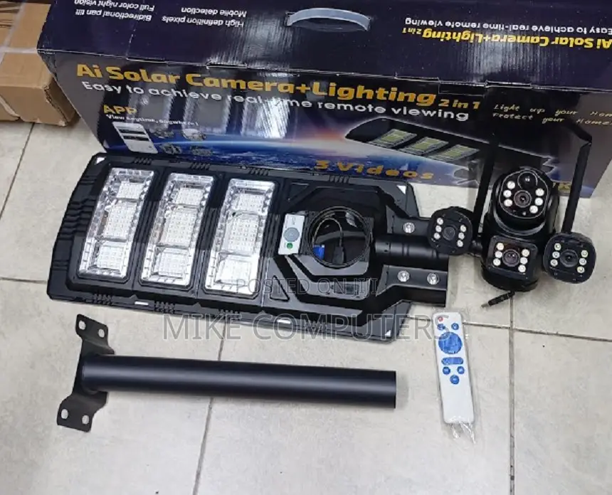 450w Solar Street Lights V380pro 4g Solar Street Light Security