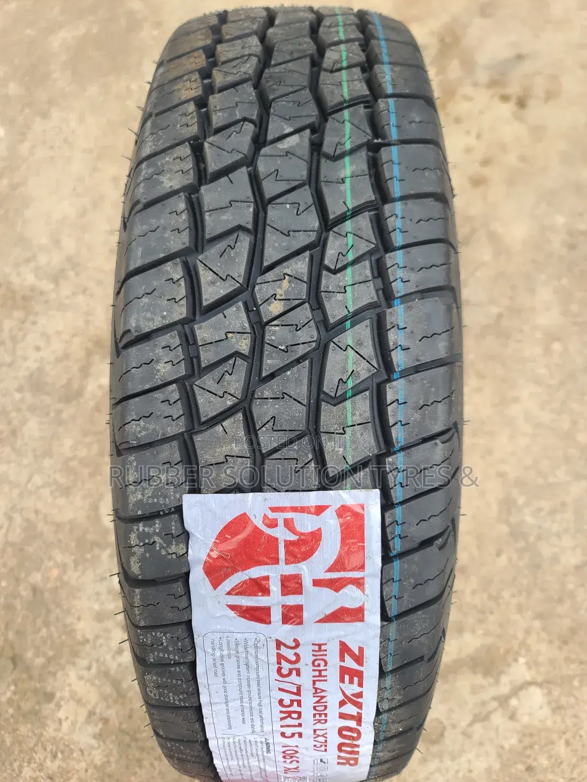 225 /75 R15 Zextour Tyres Highlander a/T All-Terrain