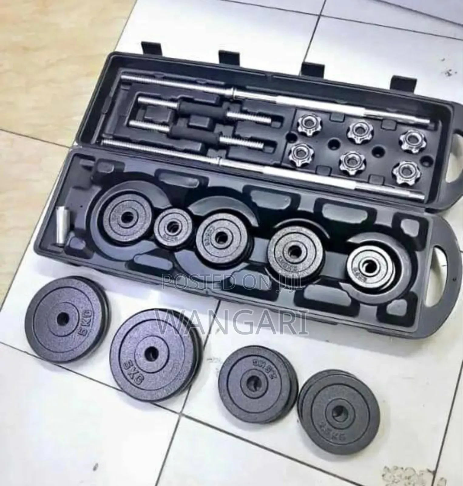 Brand New Dumbbells 50 KGS Chrome