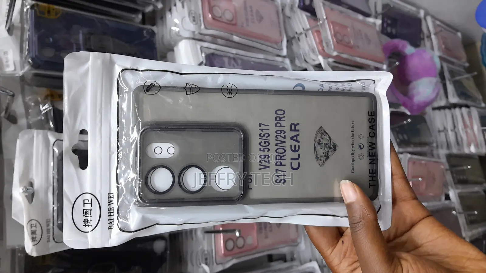Sevens Vivo V29 5g Frosted Translucent Matte Tpu Case -Gray
