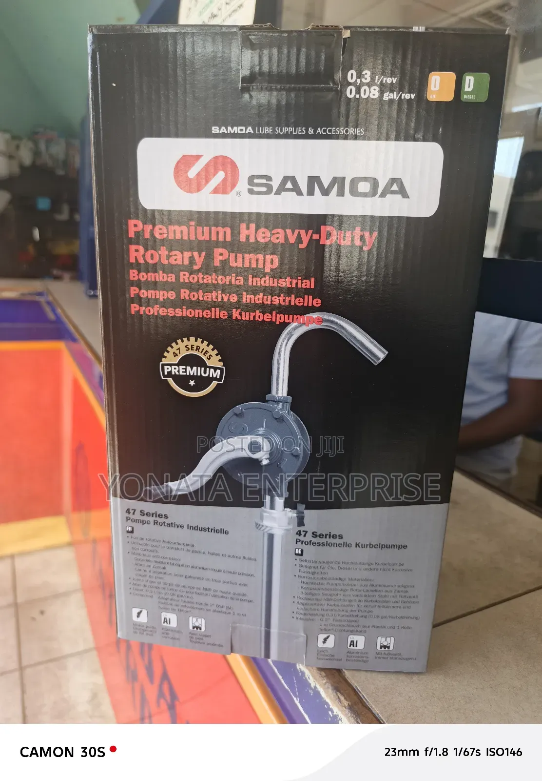 Hand Fuel Transfer Pump (Heavy Duty)