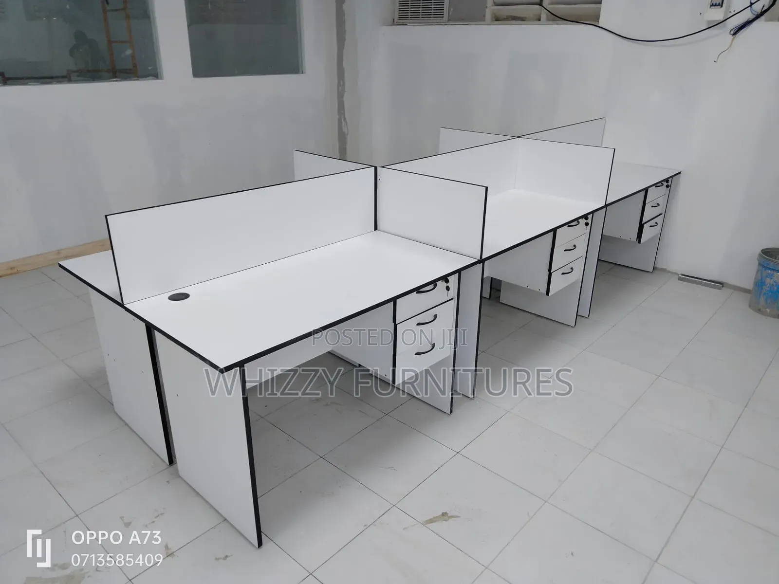 6 People Office Working Station Workstation