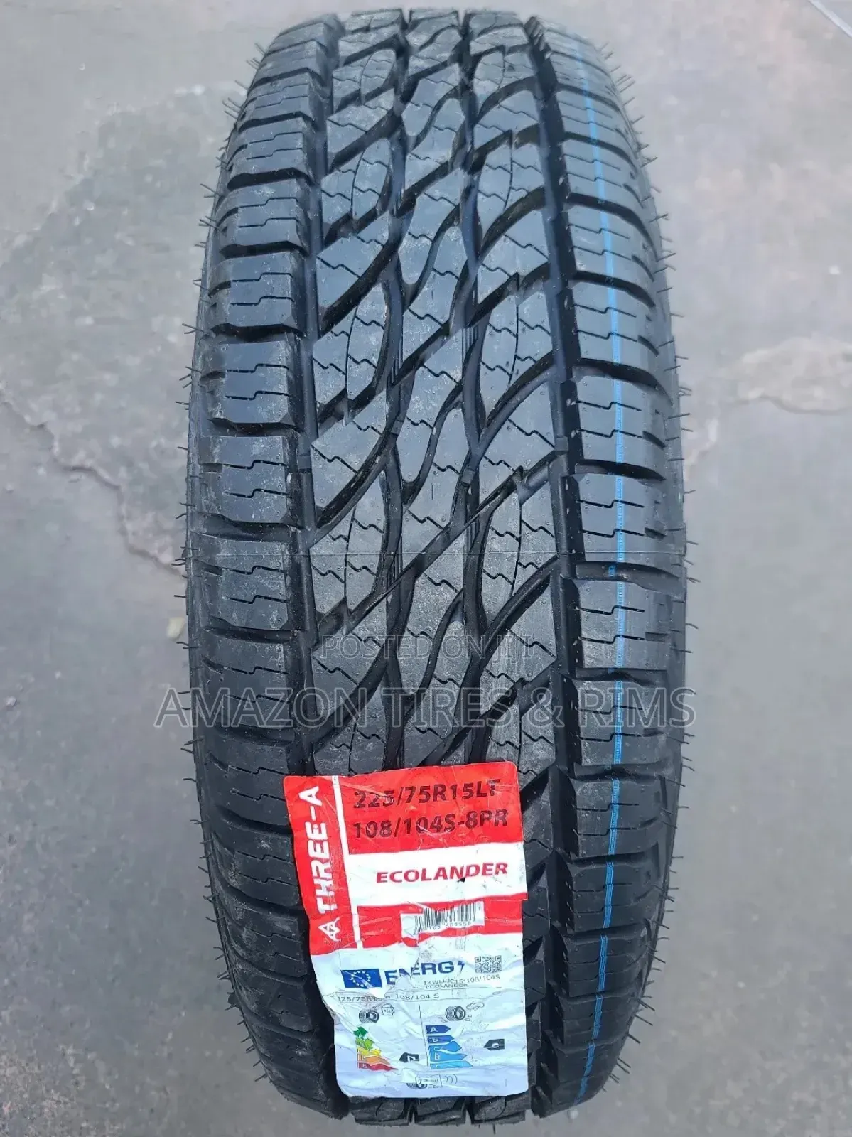 225/75r15 L/T Three-a Tires [Ecolander ]
