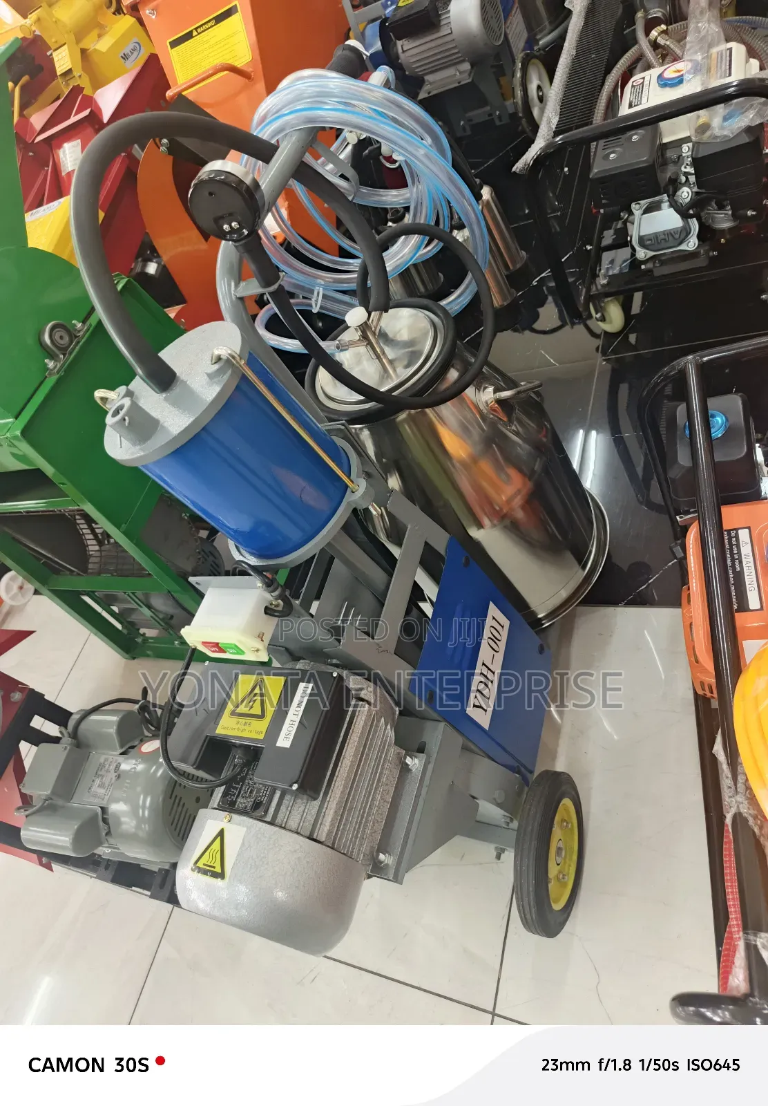 Single Cow Milking Machine