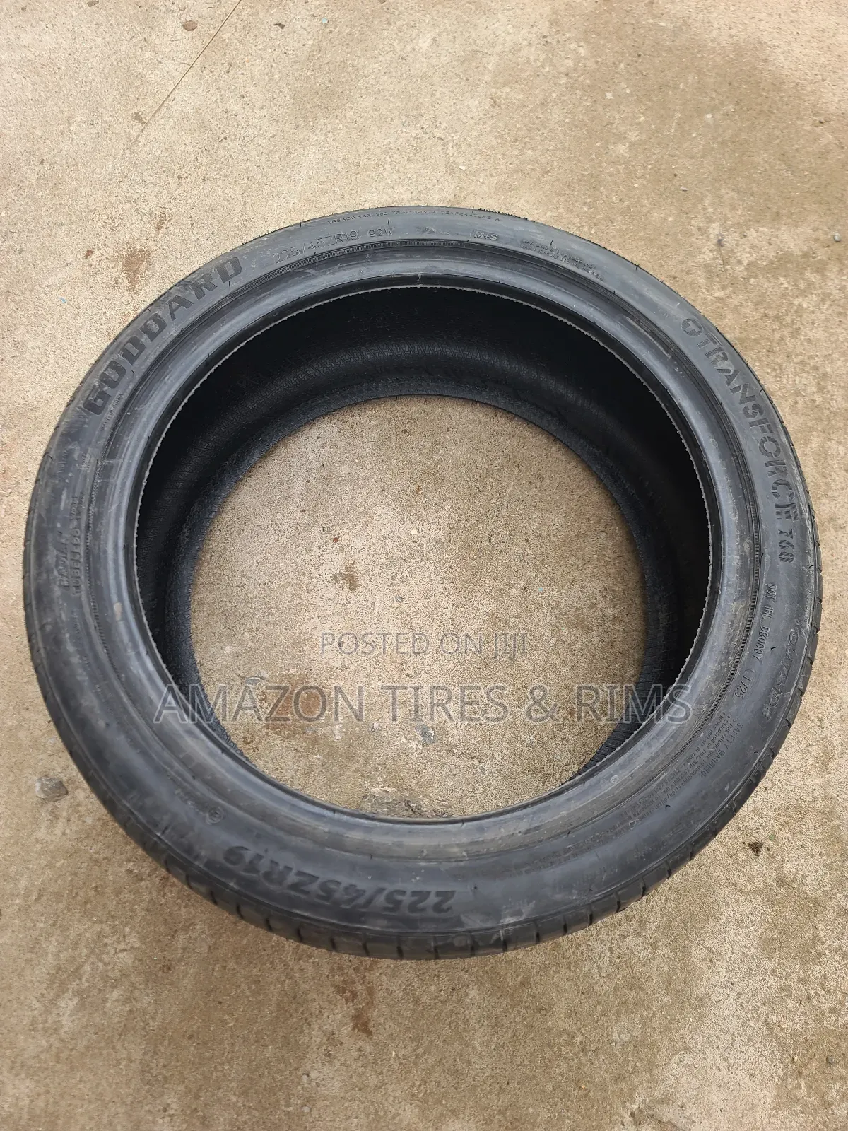 225/45r19 Goddard Tires 92w X/L Transforce 768