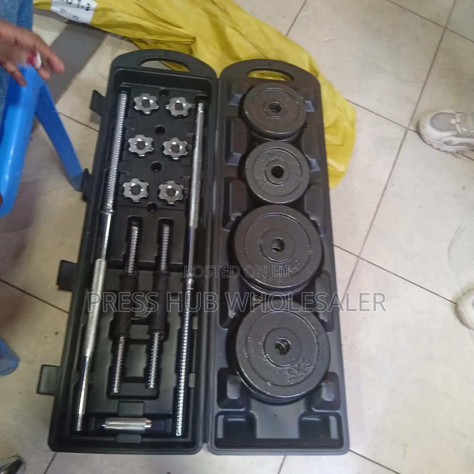 50kg Barbell and Dumbbell Set,