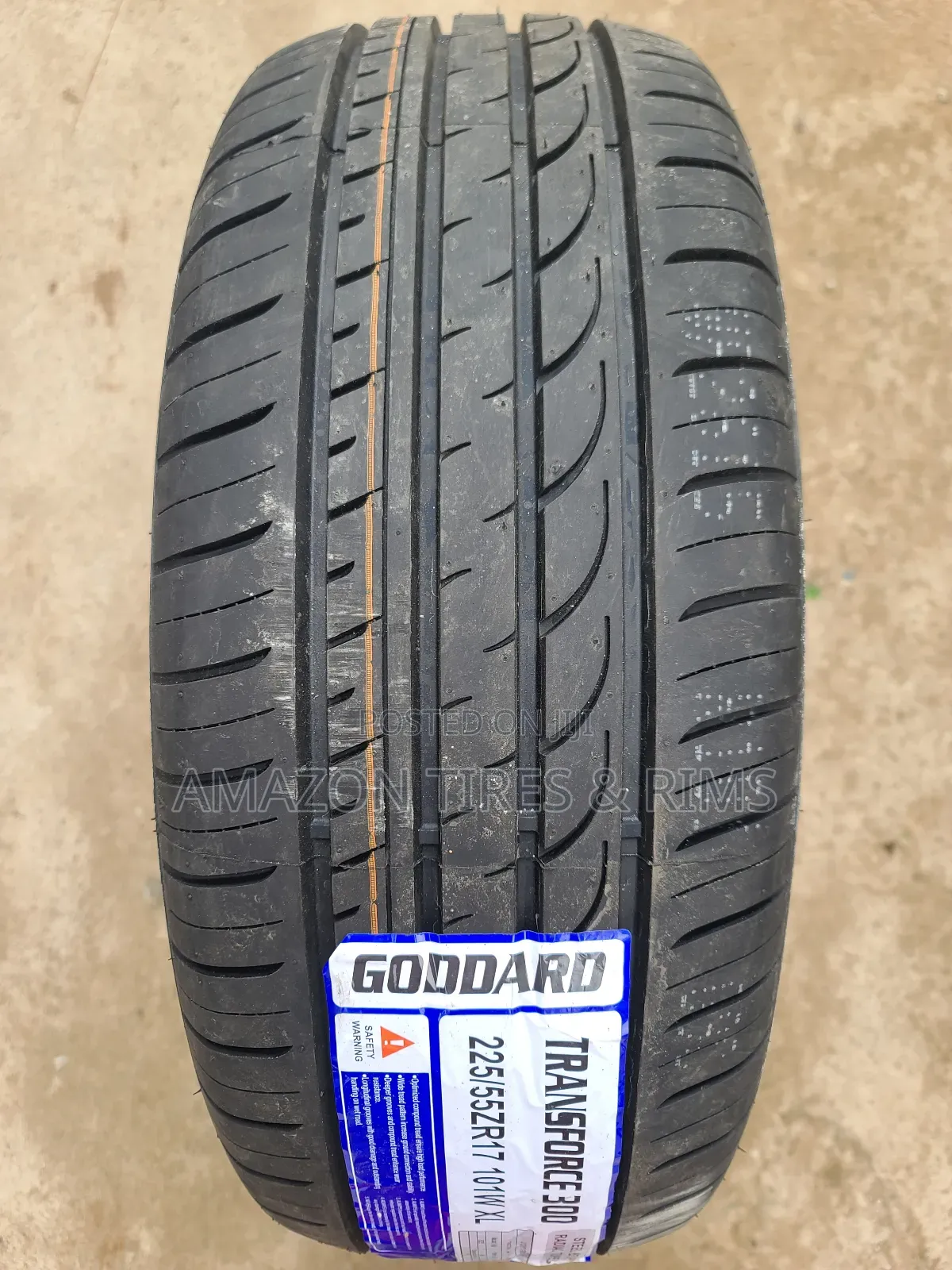 225/55r17 Goddard Tires 101w X/L Transforce 300