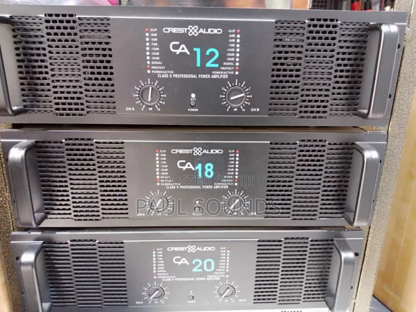 Crest Audio Ca 12 Professional Power Amplifier