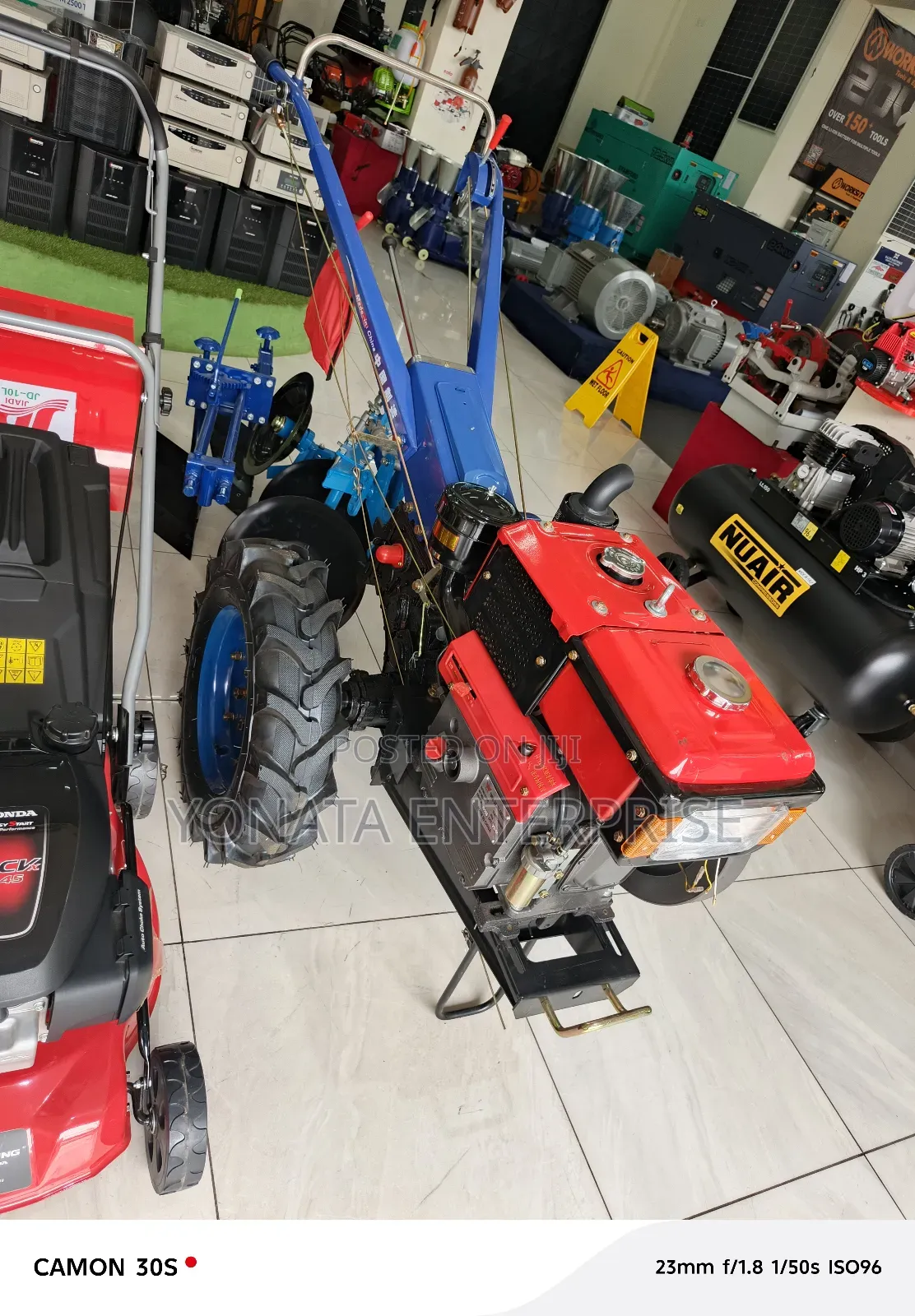 10hp Agricultural Walking Tractor With Accessories
