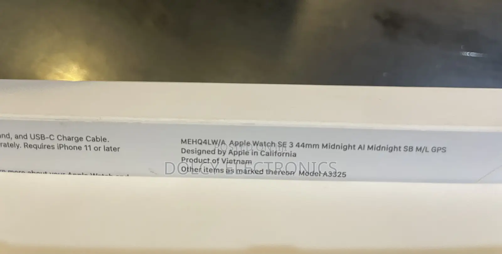 Apple Watch Se 44mm (3rd Gen) Smart Watch