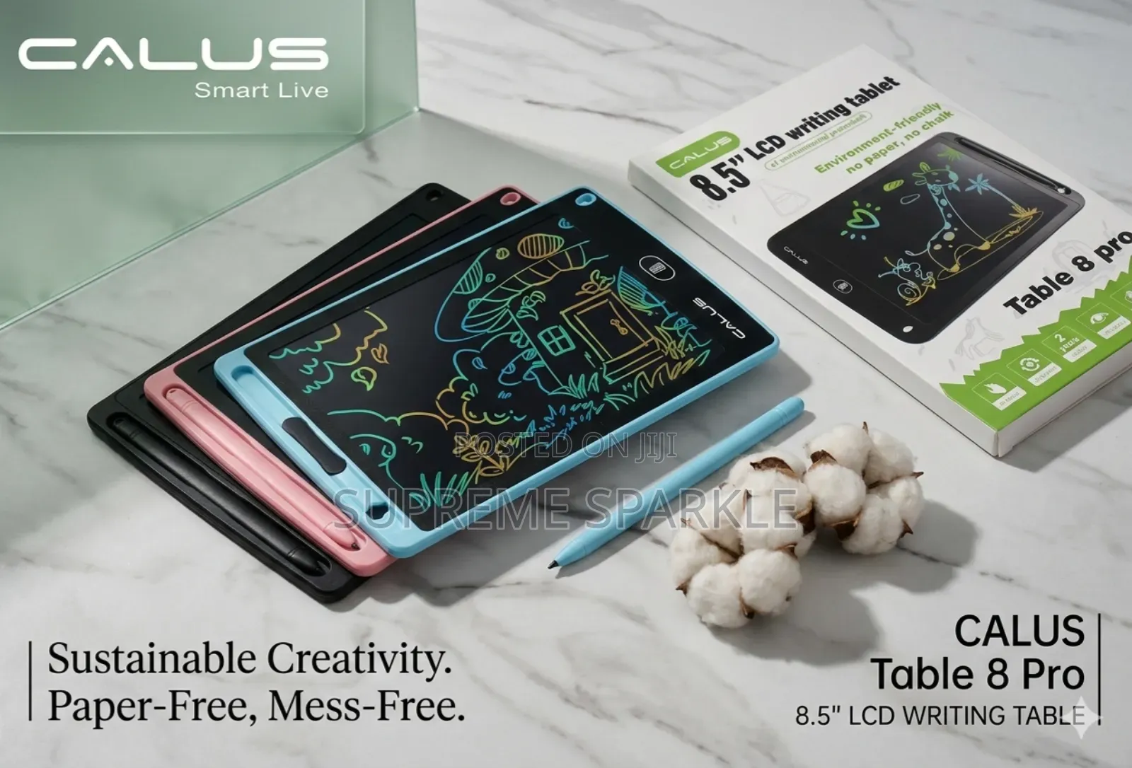 Calus 8.5" Kids LCD Writing/Drawing Tablet.
