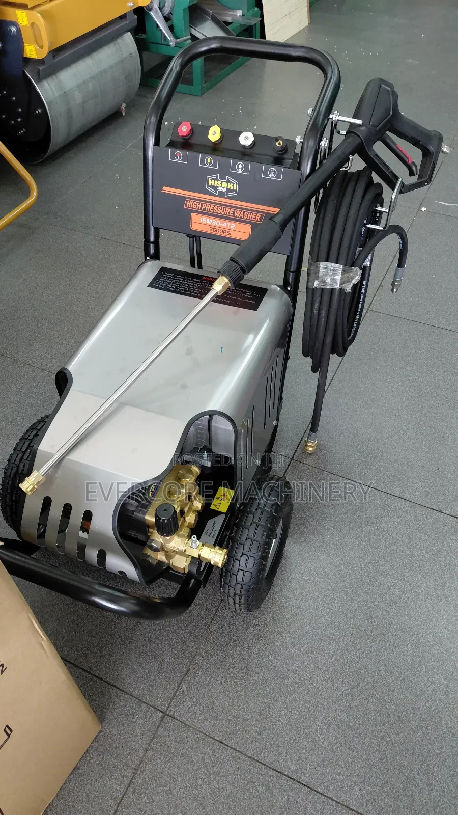Hisaki Japan 3600psi Three Phase Carwash Machine.