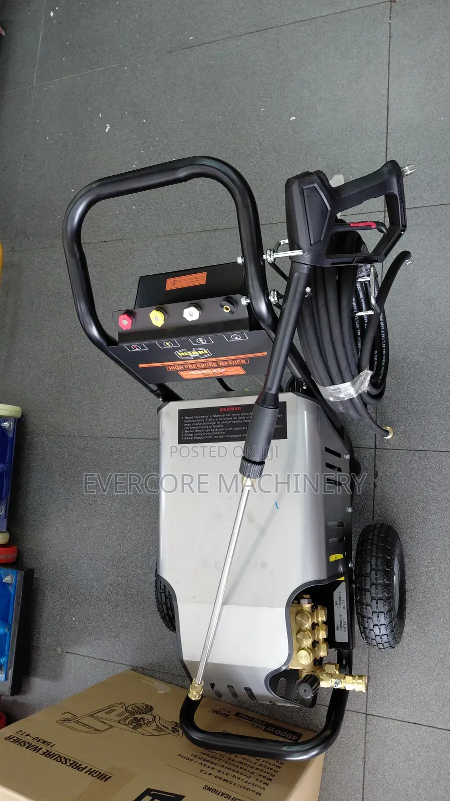 Hisaki Japan 3600psi Three Phase Carwash Machine.