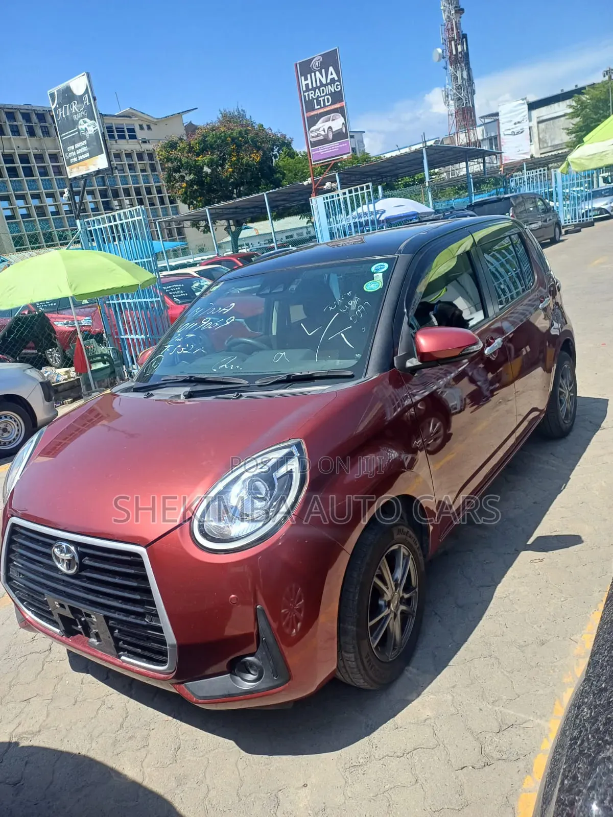 Toyota Passo 2019 Maroon