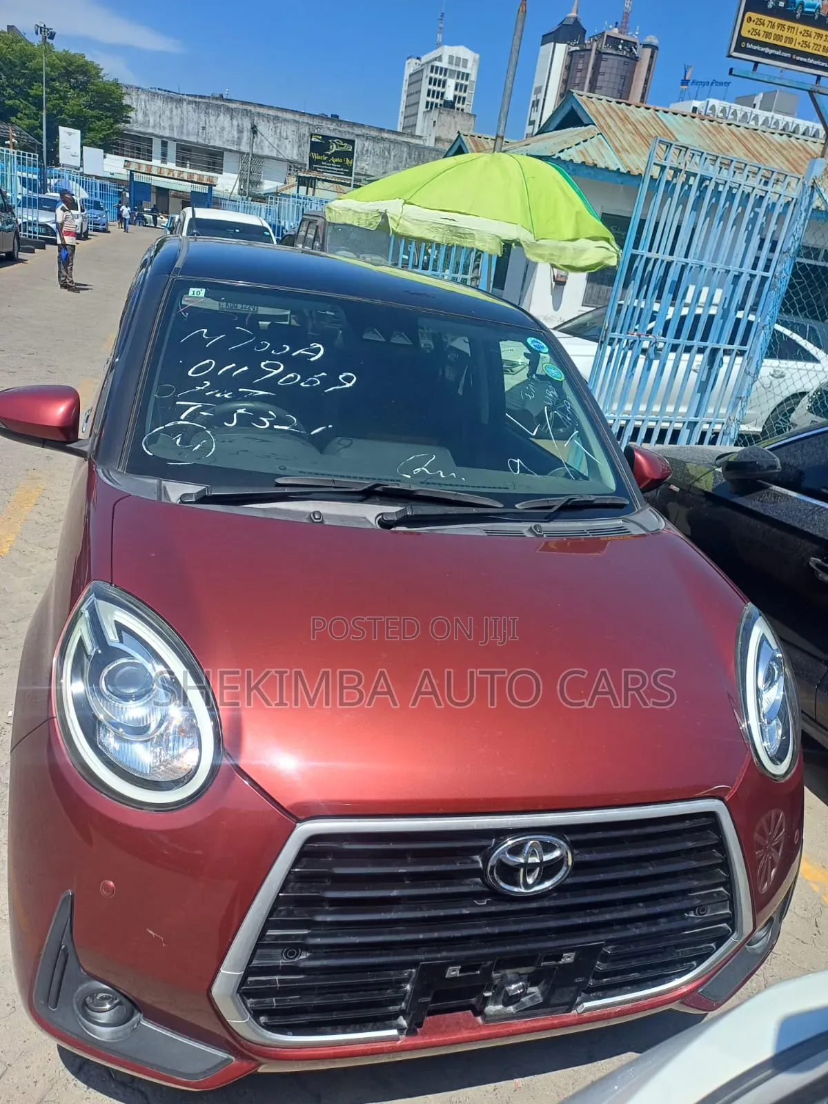 Toyota Passo 2019 Maroon