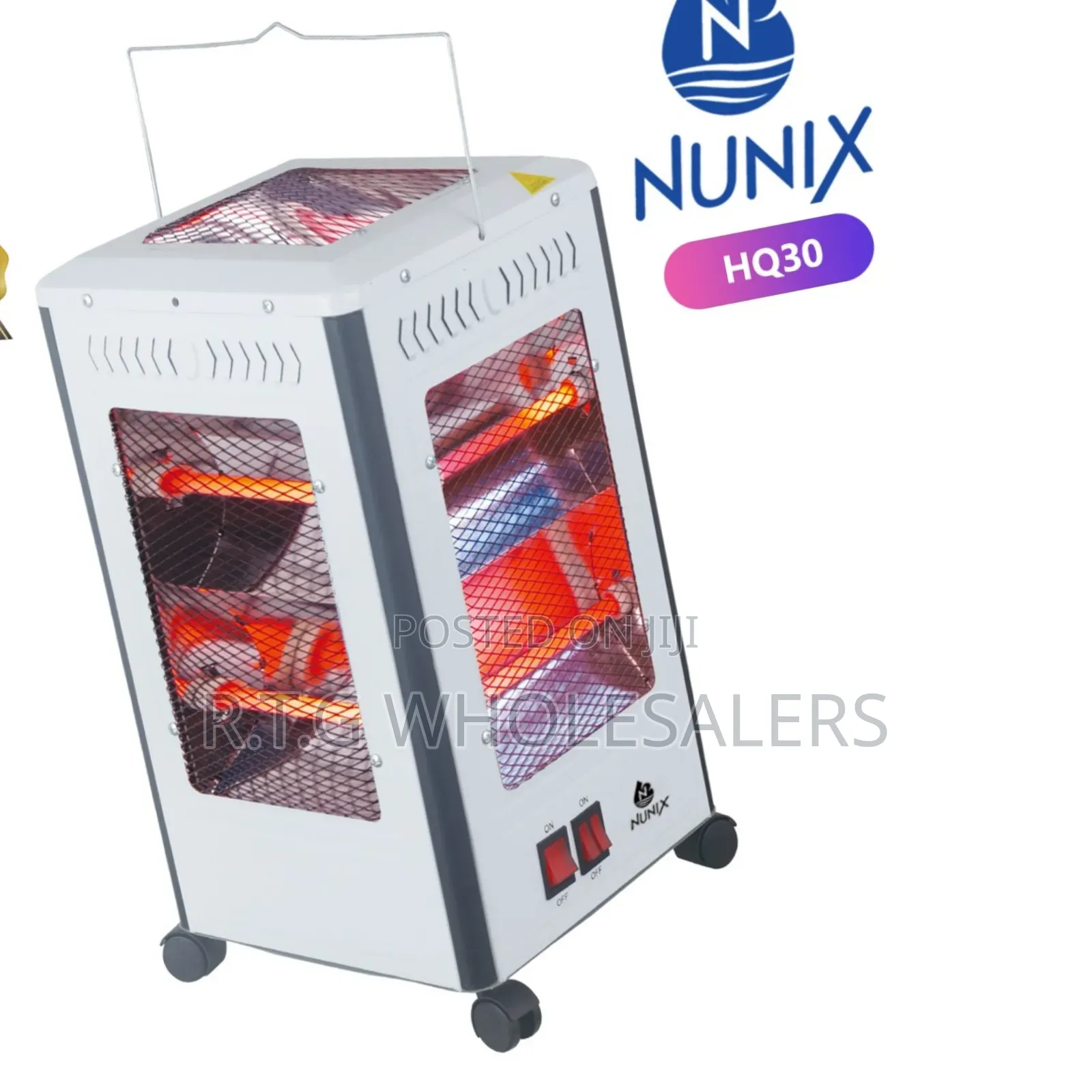Portable Five‐Sided Infrared Heater With Thermostat