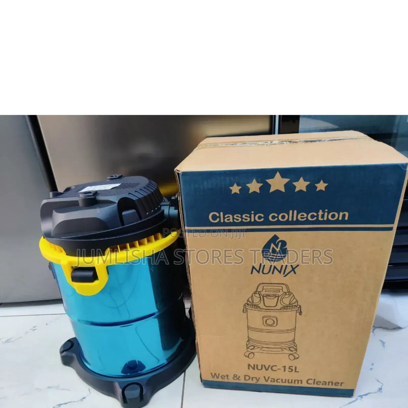 *Nunix Wet and Dry Vacuum Cleaner 15l