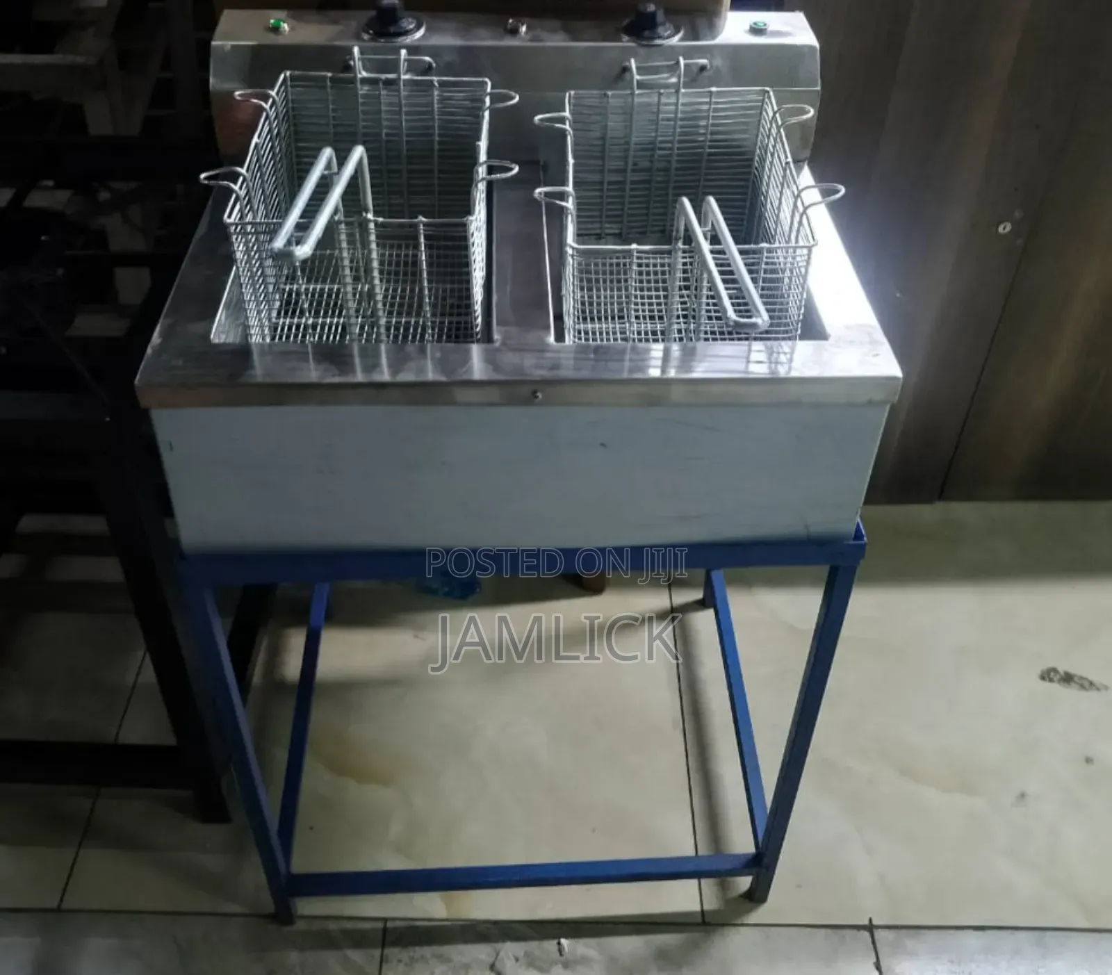 Jua Kali Double Deep Fryer - Sw