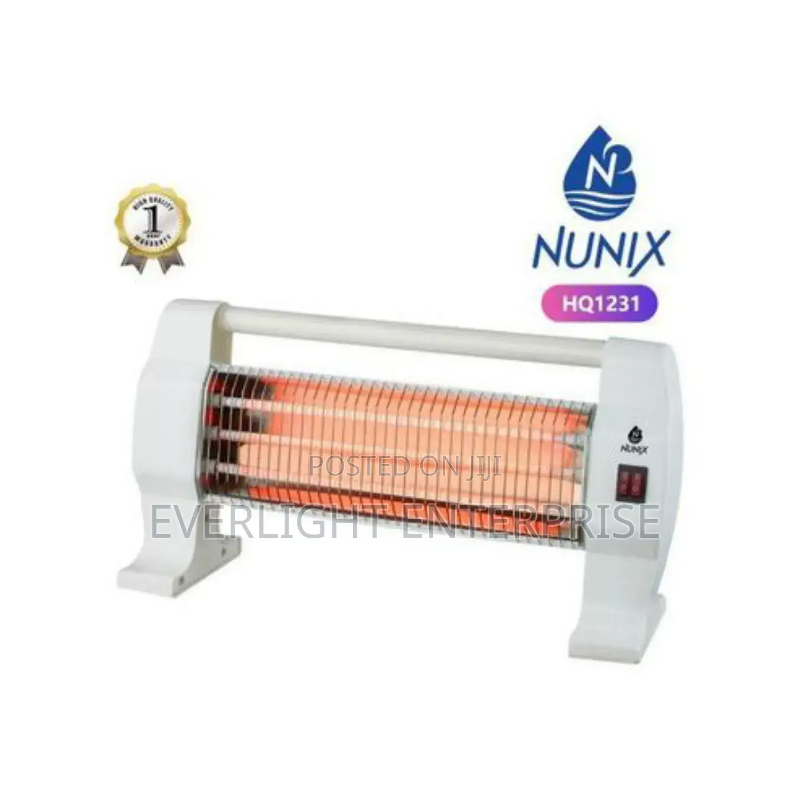 Nunix Electric Portable Quartz Room Heater